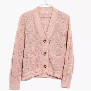 Madewell Hillview Cardigan Sweater, Wisteria Dove